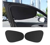 WENINETIES 2 Pièces Parasol de Voiture pour Tesla Model Y 2020-2024, UV Protection Statique Fenêtre Latérale Pare-Soleil Bébé Enfant Chaleur Bouclier Noir