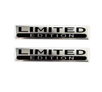 WENINETIES 2Pcs Badge Autocollant 3D en Métal pour BMW E87 M Leistung E36 E46 E60 E90 E91 E92 E93 F30 F20 M3, Capot de Voiture pour Carrosserie de Voiture, Emblèmes pour Auto l'emblème,BlackSilver-3