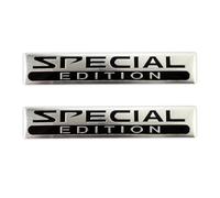 WENINETIES 2Pcs Badge Autocollant 3D en Métal pour BMW E87 M Leistung E36 E46 E60 E90 E91 E92 E93 F30 F20 M3, Capot de Voiture pour Carrosserie de Voiture, Emblèmes pour Auto l'emblème,BlackSilver-4