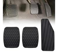 WENINETIES 3 Pièces Couvre Pédale de Voiture pour Lexus LBX 2023-, Protection Pédalier Antidérapant Accessoires Intérieur Caoutchouc Frein Accélérateur