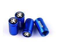 WENINETIES 4 Pièces Bouchons de Valve pour Peugeot 508 SW II FC I 2018-2024, Bouchons de Valve de Pneu Capuchons de Valve à air Anti-Corrosion Anti-Poussière,D