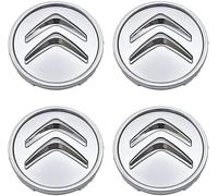 WENINETIES 4 Pièces Cache Moyeu Voiture pour Citroen C3 C4 C5 Elysee, Étanche Capuchons de Moyeu Roue Centre de Jante Cache de Roue Centrale,O.D-65mm