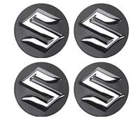 WENINETIES 4PCS Car Wheel Center Hub pour Suzuki Across 2020-, Ring Stylish Replacement Accessoires avec Preuve de l'eau Scratch Proof Design,Black