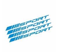 WENINETIES 8 Autocollants de Pneu pour Porsche 934/5/935 (Moby Dick), Kit de Lettrage Performance Marquage de Roue Tuning Sport Design Personnalisation Graphique,E