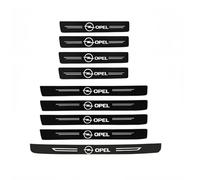 WENINETIES 9 Pièces Protection Seuil de Porte de Voiture pour Opel Grandland X 2017 2018 2019 2020 2021, Protection Seuil de Porte Voiture Accessoire pour Les Automobiles