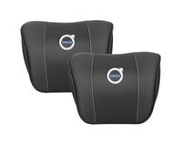 WENINETIES Appui-Tête de Voiture pour Volvo XC40 Recharge 2019-, Coussins D'appui-tête de Voiture Tête Reposent Le Soutien de Cou, 2 Packs-Black