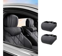 WENINETIES Coussin Appuie Tete Voiture pour Nissan Nismo Patrol Maxima Qashqai J10 Juke Leaf Micra Sentra, Coussins D'appui-tête de Voiture Oreiller Cervical pour Siège Auto, cale-têtes pour sièges