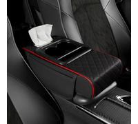 WENINETIES Coussin D'Accoudoir Voiture pour Nissan Qashqai J11 2016-2019 2020, Console Centrale Protection Ergonomique Support de Coude Boîte Rangement Accessoire,B