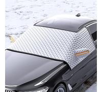 WENINETIES Couverture Pare Brise Voiture pour Hyundai Tucson Hybrid 2022-2025, Brise Protege Pare Brise Neige Bache de Protection Voiture Housse（SUV）
