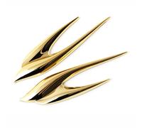 WENINETIES Emblème/Logo Insigne d'autocollant en métal pour BYD Dichtung Delphin Mini Möwe Shark King, d'insigne de Coffre arrière d'aile latérale Autocollants Décoratifs,Metallic