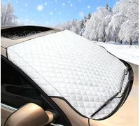 WENINETIES Housse de Pare-Brise de Voiture pour Ford Capri EV 2025 2024, Voiture Protege Pare Brise Givre Pare-Soleil Housse de Fenêtre de Voiture Gel Soleil UV