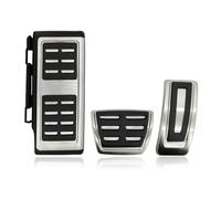 WENINETIES Pédales De Voiture pour Audi A3 8V/S3/RS3/Sportback 2014-2022, Pédale Capuchons Repose-Pieds Pédale Lot de pédales antidérapantes, Style de Voiture,AT