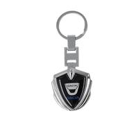WENINETIES Porte-clés de Voiture pour Dacia Duster 2010-2021 2022 2023 2024 2025, Porte-clés avec Le Logo pour Voiture Porte Clé Portable Multifonction Voiture Accessoire