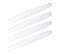 WENINETIES Protection des Pare-Chocs Avant et Arrière pour Abarth 124 Spider GT 500 500C 500e 595 595C 695 Punto, Bandes de Protection d'angle Anti-Rayures adhésives pour Voiture,Transparent