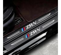 WENINETIES Protection Seuil de Porte Voiture pour Honda ZRV ZR-V 2023 2024 2025 2026 Accessoire, (4 Pièces) Fibre de Carbone Seuil de Porte Voiture