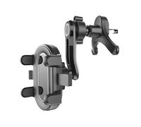 WENINETIES Support de Téléphone pour Voiture pour VW T-Cross C1 FaceIift 2024-2025 | Rotatif à 360° pour Grille D'aération | Déverrouillage par Un Seul Bouton