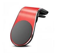 WENINETIES Support Téléphone Voiture Magnétique pour Jeep Avenger 2023-2024, Fixation Grille D'Aération Métal Stable Crochet Discret Support,Red