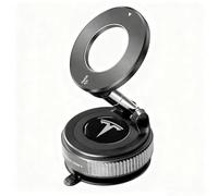 WENINETIES Support Telephone Voiture Magnetique pour Tesla Model 3 2017-2020, Porte Téléphone Voiture Ventouse Rotatif à 360° Porte Réglable