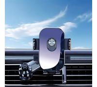 WENINETIES Support Téléphone Voiture Porte pour Ford Fiesta VI Trend Titanium 2011-06.2017, Téléphone pour Grille D'aération de Voiture, Déverrouillage par Un Seul Bouton