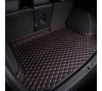 WENINETIES Tapis de Coffre pour Lancia Ypsilon 2024 2023 2022 2021-2015, Bac de Coffre Imperméable Protection de Chargement Arrière Antidérapant Accessoires Auto,Red