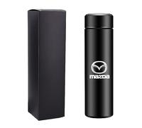 WENINETIES Tasse Voyage en Acier Inoxydable pour Ma-zda MX-5 MX 5 MX5, Tasse à Café Réutilisable Anti-Fuite avec pour Bureau Voiture Voyage - Hommes et Femmes,Bla-ck