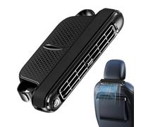 WENINETIES Ventilateur de Siège Auto pour Citroen e-Mehari 2016-2023, Refroidissement Arrière Puissant Silencieux Appui-tête 3 Vitesses ABS Noir Durable