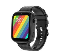 WENIVO Montre intelligente 4G pour enfants pour enfants, appels vidéo bidirectionnels, SMS, mode école, fonction SOS, localisation GPS en temps réel, appareil photo, écran tactile, podomètre, étapes,