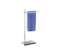 WENKO Porte-Serviettes Quadro Porte-vêtements, 2 Bras Chromé