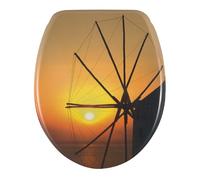 Wenko 17608100 Abattant Greece Sunset Moulins