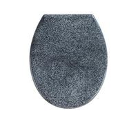 WENKO 18902100 siège de toilette Abattant rigide Duroplast Gris