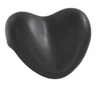 WENKO Repose-tête Tropic Noir - gomaespuma plástica blanda, Polyuréthane, 25 x 11 x 20.5 cm, Noir