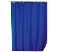 Wenko 19108100 Peva Rideau de Douche Bleu Dimensions 25 x 3,5 x 38 cm