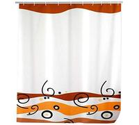 Wenko 19172100 Rideau de Douche 120 x 200 Vagues Polyesteter