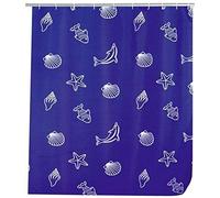 Wenko 19182100 Rideau de Douche 180 x 200 Bord de Mer Textile