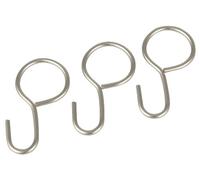 Wenko 19200100 Crochets en Acier Fin pour Elément Tendeur