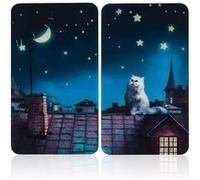 2 Couvre-Plaques Universel - 30 X 52 Cm Bleu