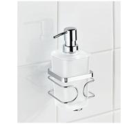 Wenko 20416100 Premium Distributeur De Savon Inox 8,5 X 9 X 21 Cm