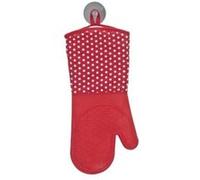 WENKO 2102168100 LOT DE 2 GANTS DE CUISINE SILICONE ROUGE Rouge G