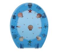 Wenko 271040100 Abattant Malibu Coquillages