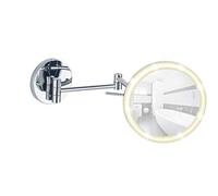 WENKO 3656480100 Aura Power-Loc Miroir Mural LED 22,5 x 10 x 35 cm