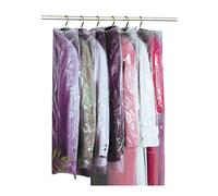 Wenko 3790060100 Housses antimites avec parfum de lavande, 3 x 100 & 150 cm, transparentes, 6 pièces (1 set)