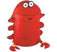Wenko 4371440100 Corbeille de Rangement Crabe Rouge Dimensions 57 x 51,5 x 4,5 cm