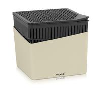 Absorbeur d'humidité de l'atmosphère, déshumidificateur + cartouche 0,5 kg - supporte jusqu'à 40 m3 d'air, 13 x 13 x 13 cm, WENKO