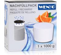 Wenko 50271100 Design Déshumidificateur Drop Recharge Orange 1000g