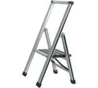 Wenko 601010100 Escabeau de Luxe Pliable + 1 Marche 44 x 71 x 35 cm