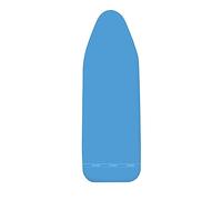 WENKO 65550800 Table Céramique M, Housse de Planche à Repasser, approprié pour Le Repassage à la Vapeur, avec réflexion de la Chaleur et Rembourrage Confort, Coton, Bleu, 41 x 0 x 126 cm