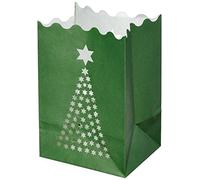 Wenko 8575100 Photophore Lumineuse Arbe de Noël 8 Pièces 17 x 13 x 1,5 cm