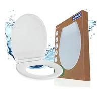 WENKO WENKO Abattant WC Kos, Easy Close blanc thermoplastique avec frein de chute Quantité:1