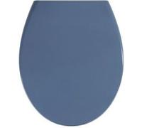 Abattant WC Samos - Abaissement automatique - Duroplastique - Bleu foncé Bleu