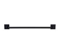 WENKO Accessoire de salle de bain Quadro, noir (Porte-serviettes de bain)
